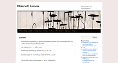 Desktop Screenshot of elisabeth-lumme.de